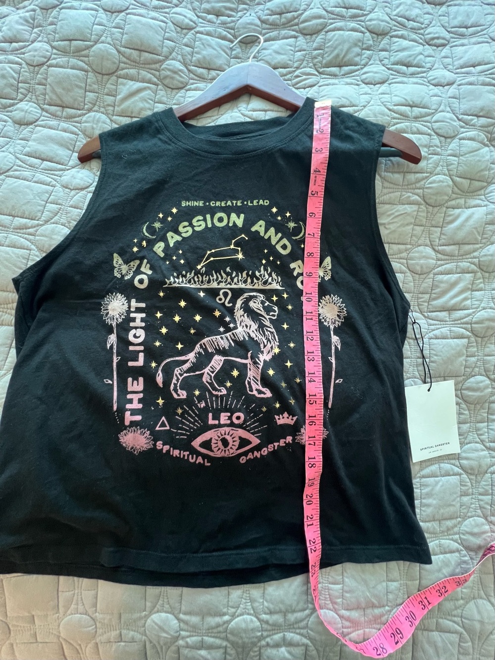 Spiritual Gangster Leo Vibe Tank - Picture 8 of 10
